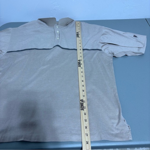 Nike Golf VTG Men's Large Casual Polo Short Sleeve Neutral Vintage 100% Cotton - Picture 8 of 8